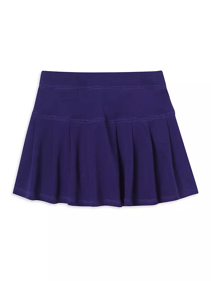 

Трикотажная юбка для маленьких девочек и девочек-скаутов Classic Prep, цвет blue ribbon