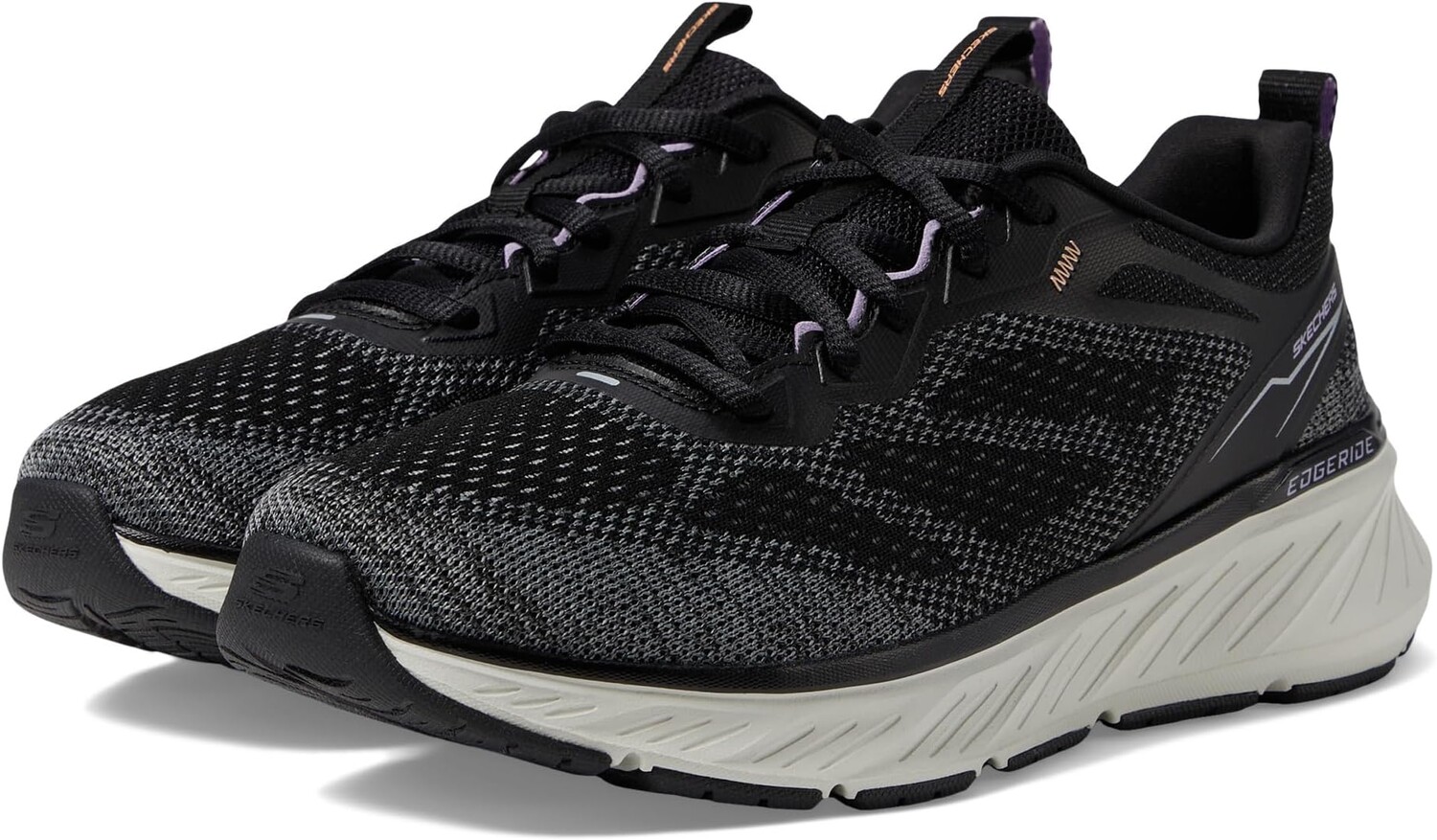

Кроссовки SKECHERS Edgeride Power Flow, цвет Black Lavender
