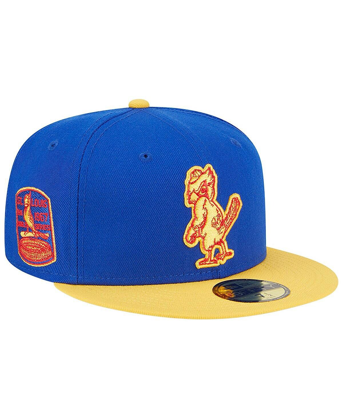 

Мужская королевская желтая приталенная шляпа St. Louis Cardinals Empire 59FIFTY New Era
