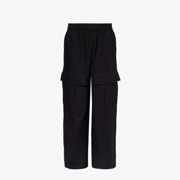 

Prudento широкие брюки из хлопка с вафельной текстурой Acne Studios, черный