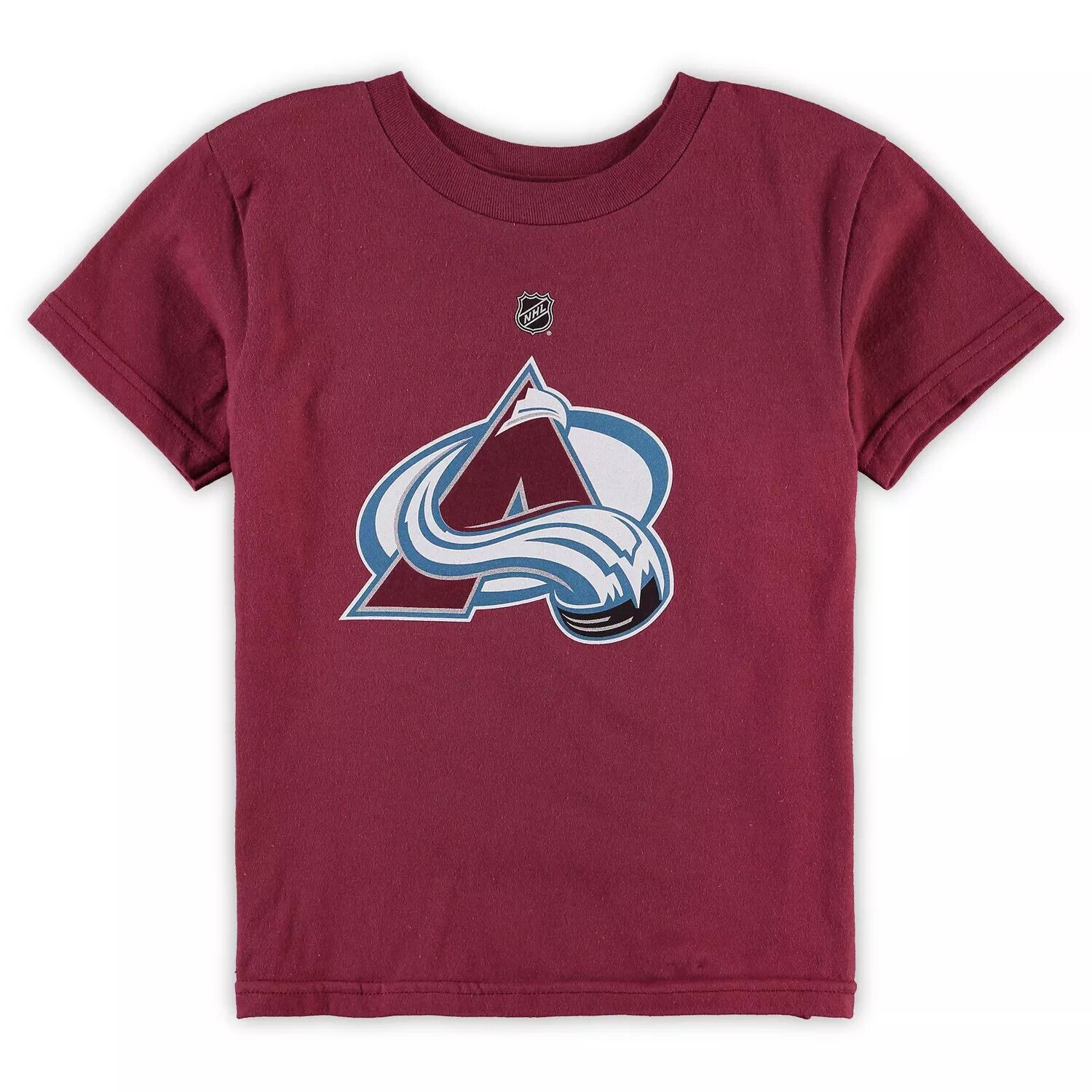 

Бордовая футболка с логотипом Colorado Avalanche Primary для дошкольников Outerstuff