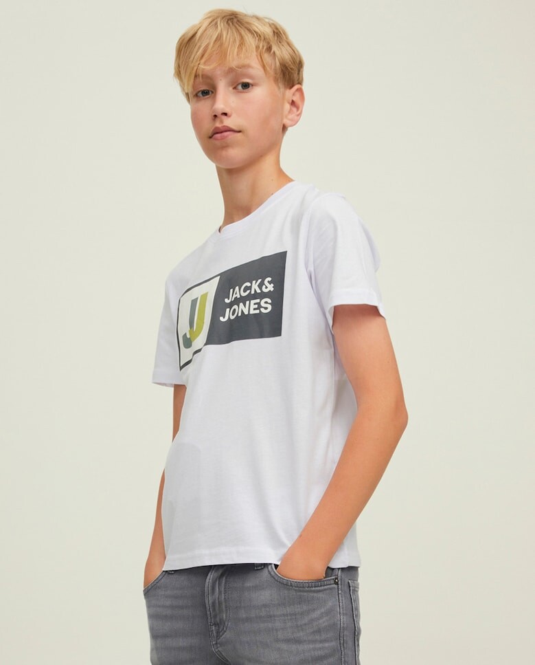 

Футболка для мальчика с коротким рукавом Jack & Jones, белый