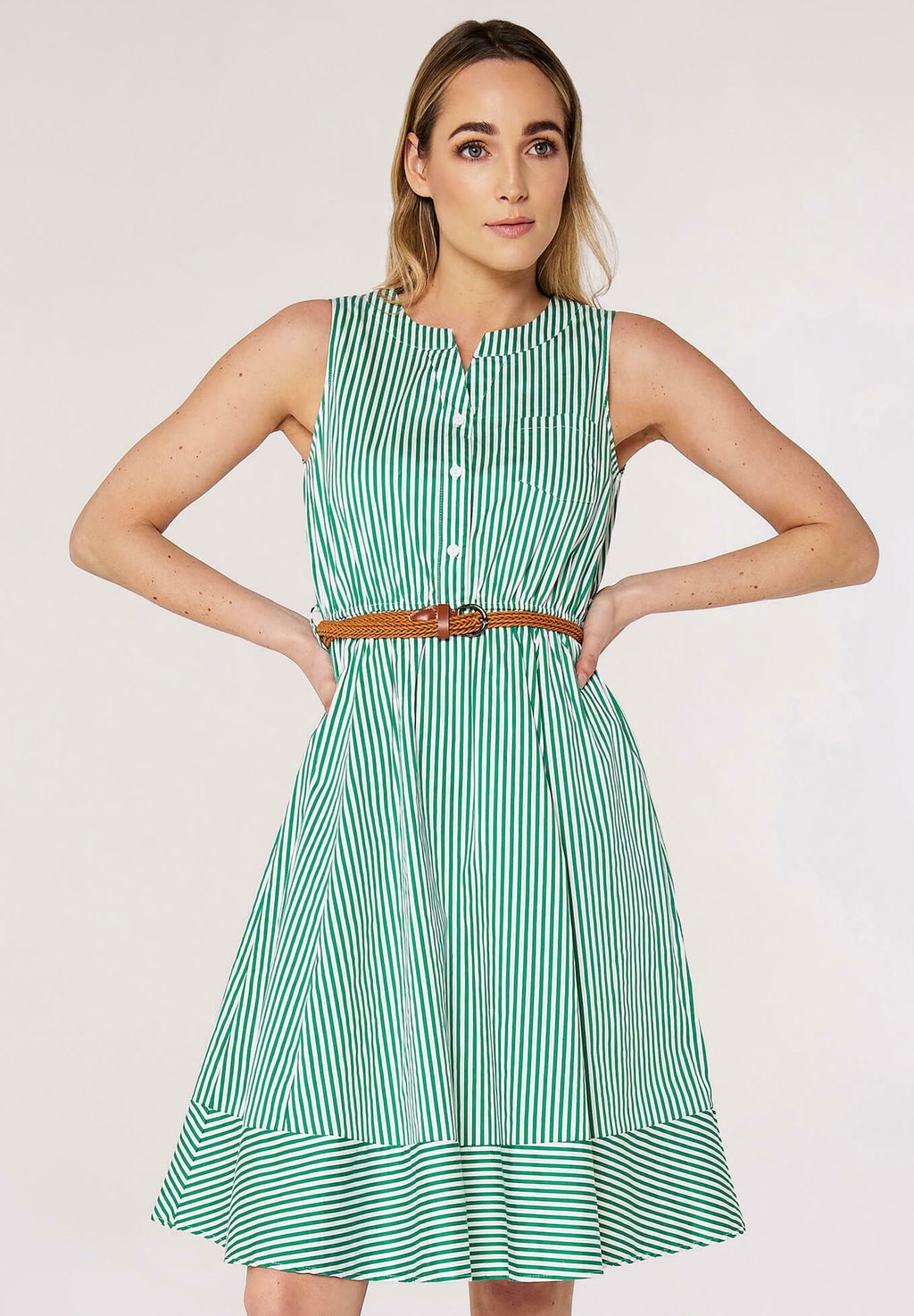 Платье-блузка Apricot, цвет green