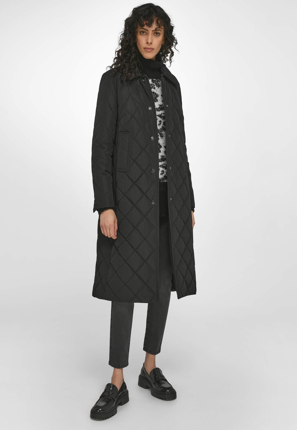 

Пуховик Basler Langmantel Jackets and coats, черный