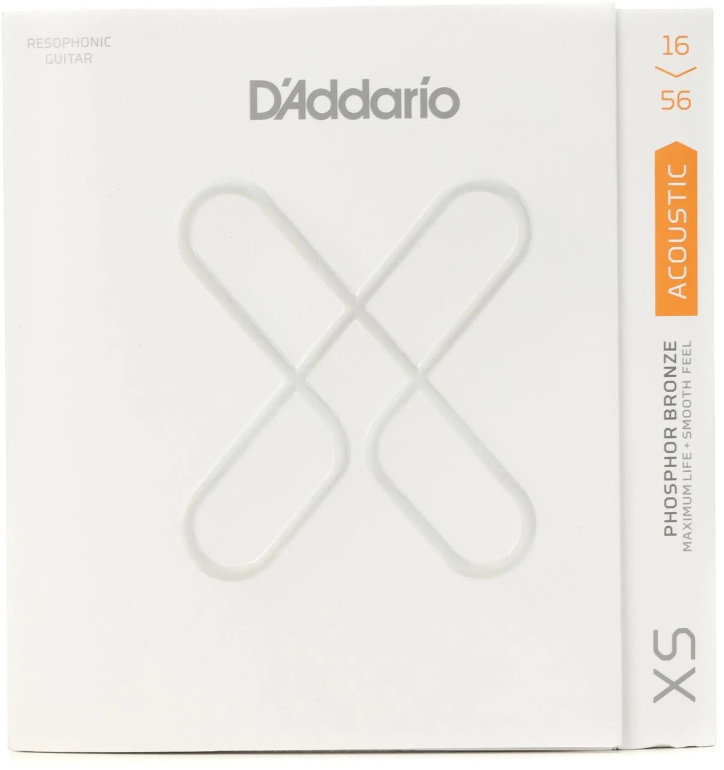 

Новые гитарные струны D'Addario XSAPB1656 с резонатором с покрытием из фосфорной бронзы — .016-.056