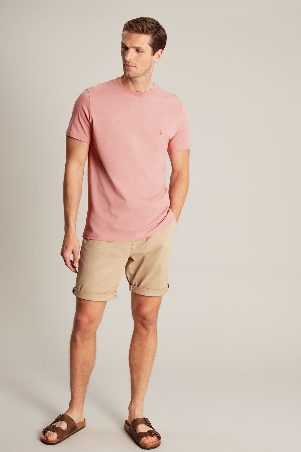 

Футболка Denton Joules из джерси Joules, розовый