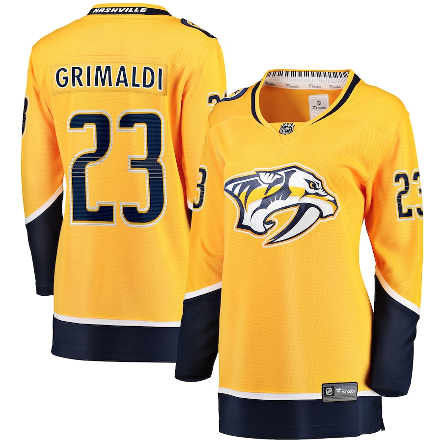 

Джерси Fanatics Branded Nashville Predators, золотой