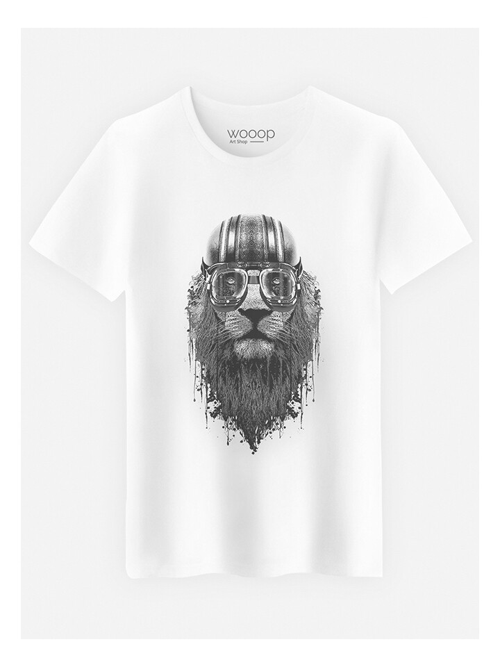 

Футболка WOOOP Lion Rider, белый