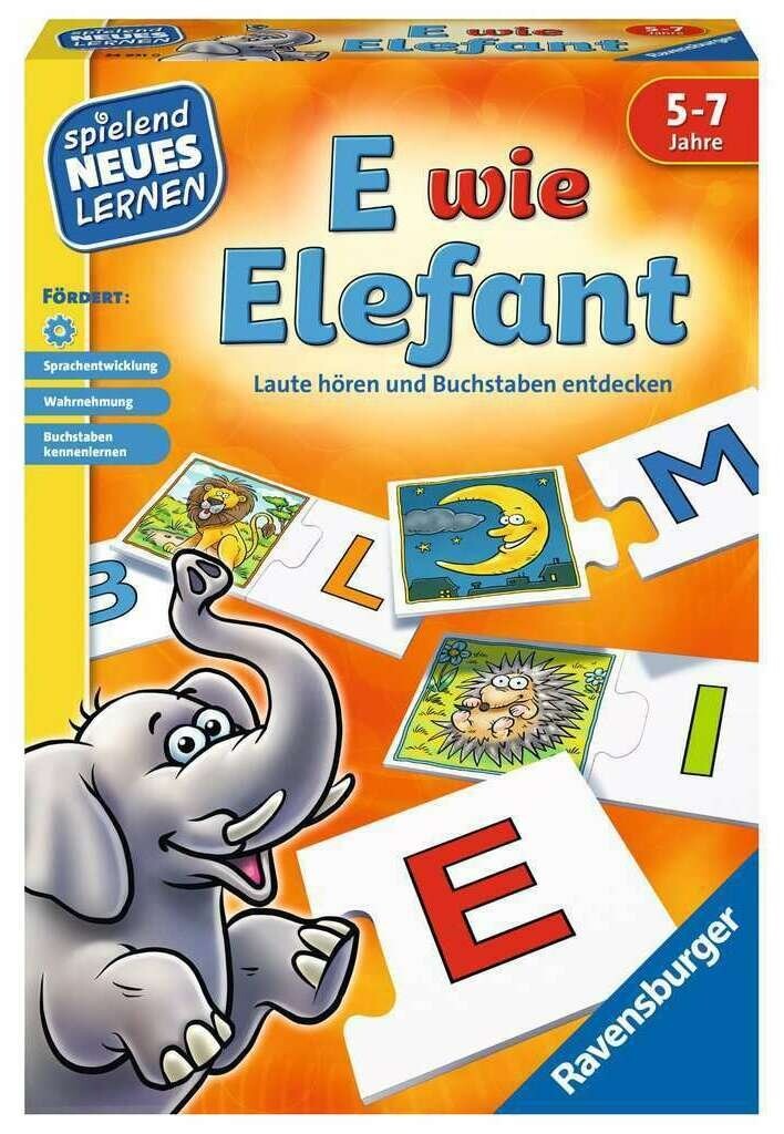 

Пазл E WIE ELEFANT Ravensburger, цвет mehrfarbig