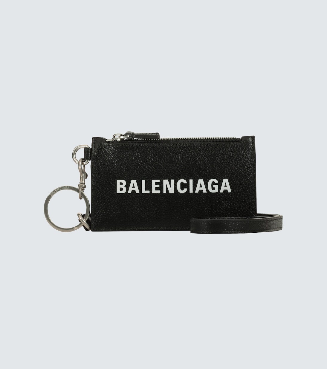 

Чехол для банковской карты на брелоке Balenciaga, черный