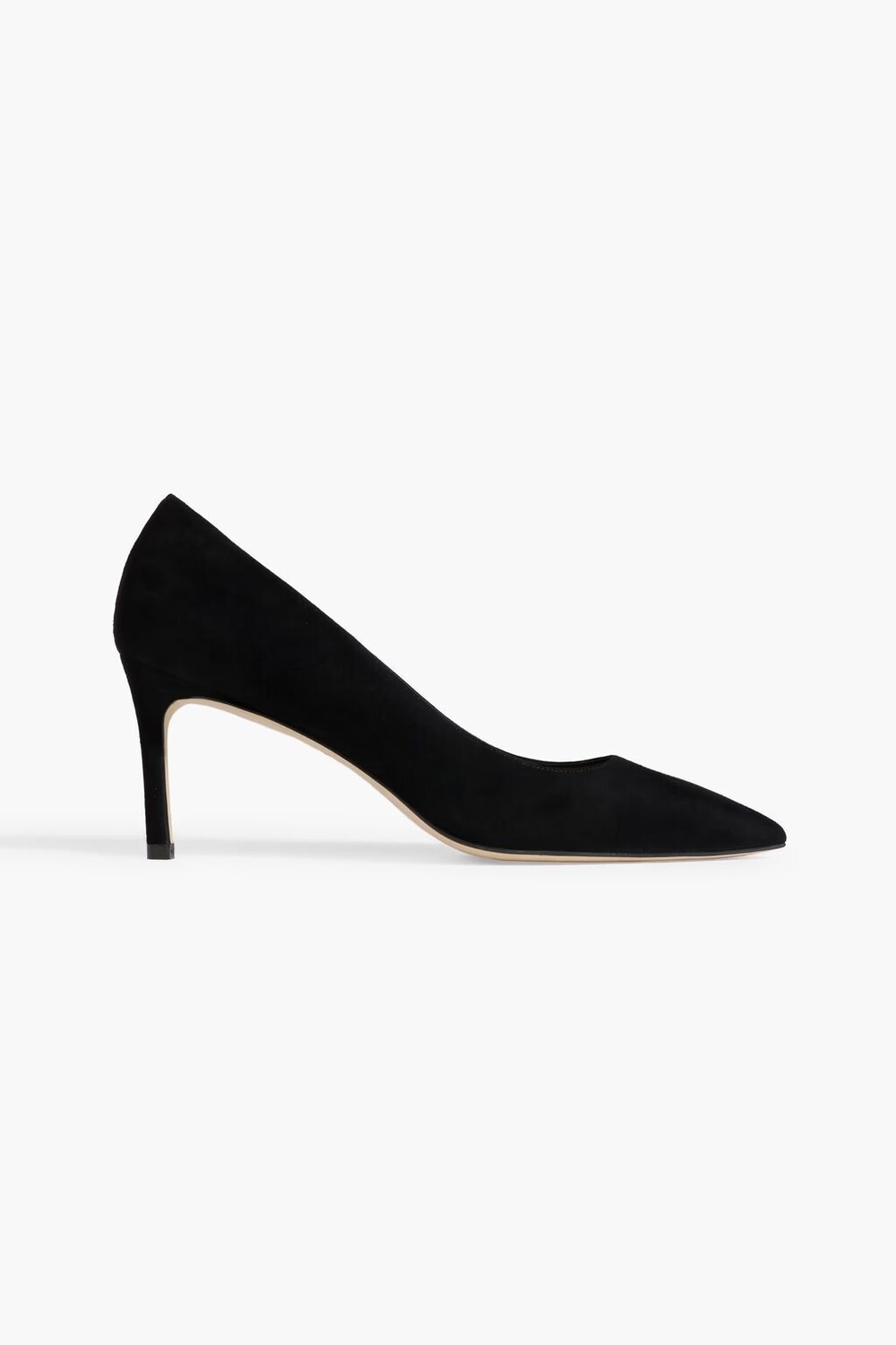 

Замшевые туфли Leigh 75 Stuart Weitzman, черный