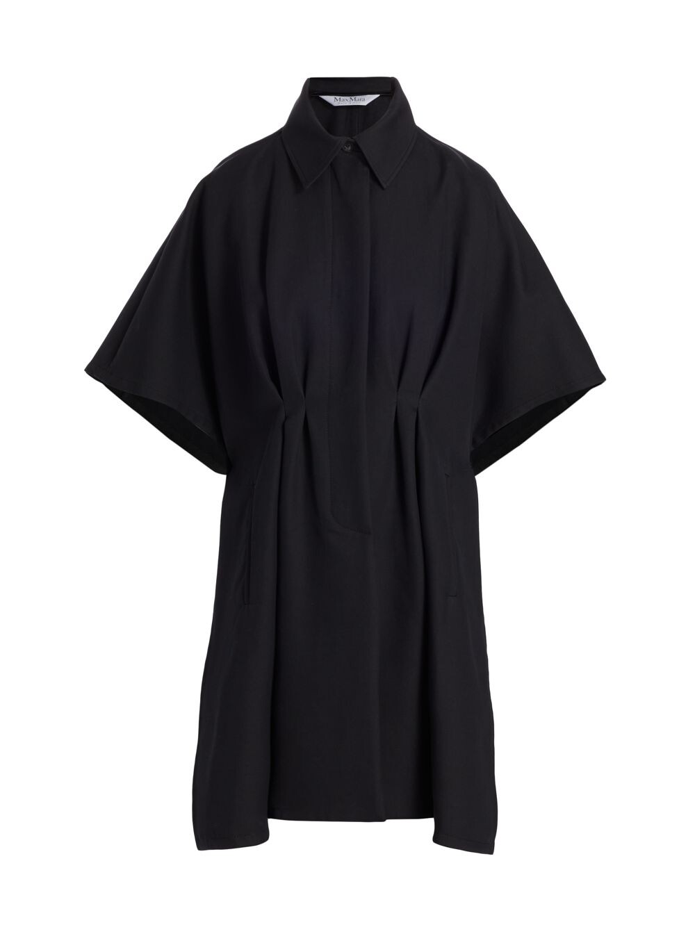 

Хлопковая накидка Faretra Max Mara, черный