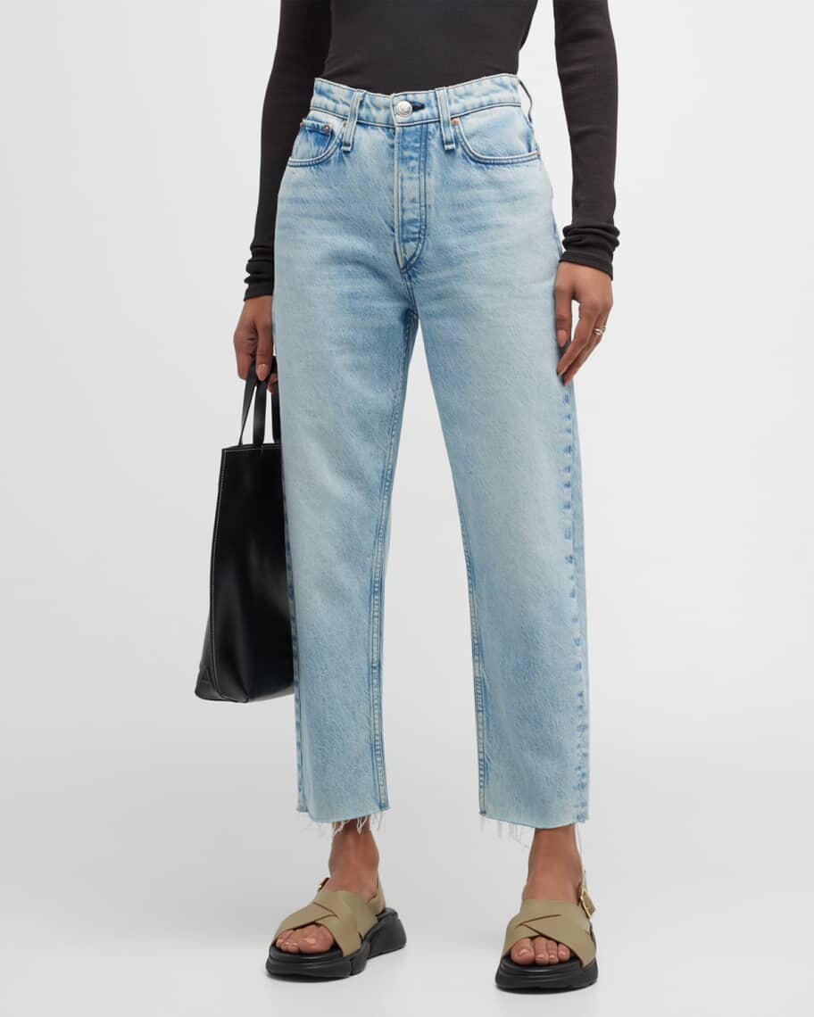 

Джинсы прямого кроя с необработанным краем Alissa Rag & Bone