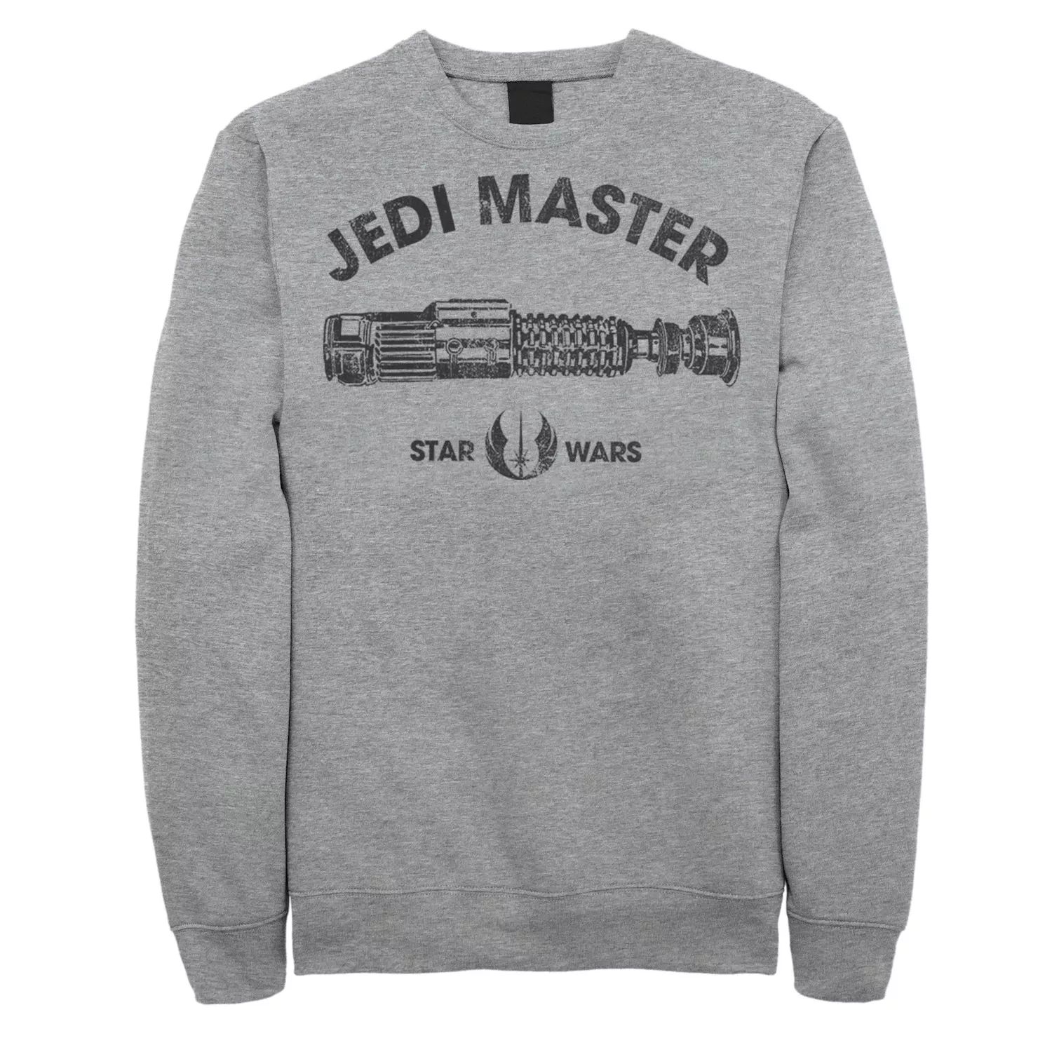 Мужской свитшот с логотипом Star Wars Jedi Master Lightsaber