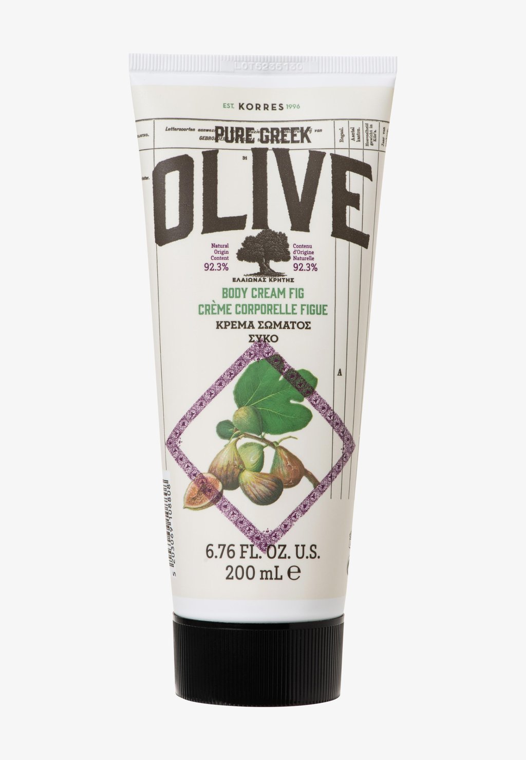 korres olive and olive blossom body cream Увлажняющий Olive Fig Body Cream KORRES