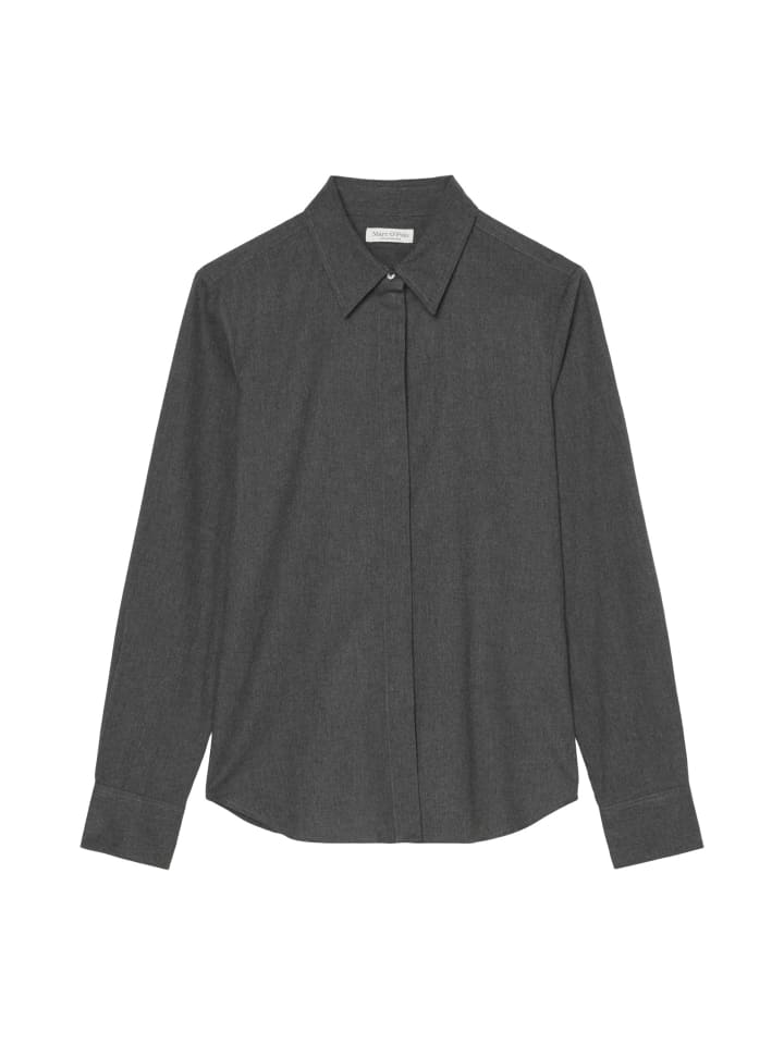 

Блуза Marc O'Polo shaped, цвет deep grey melange