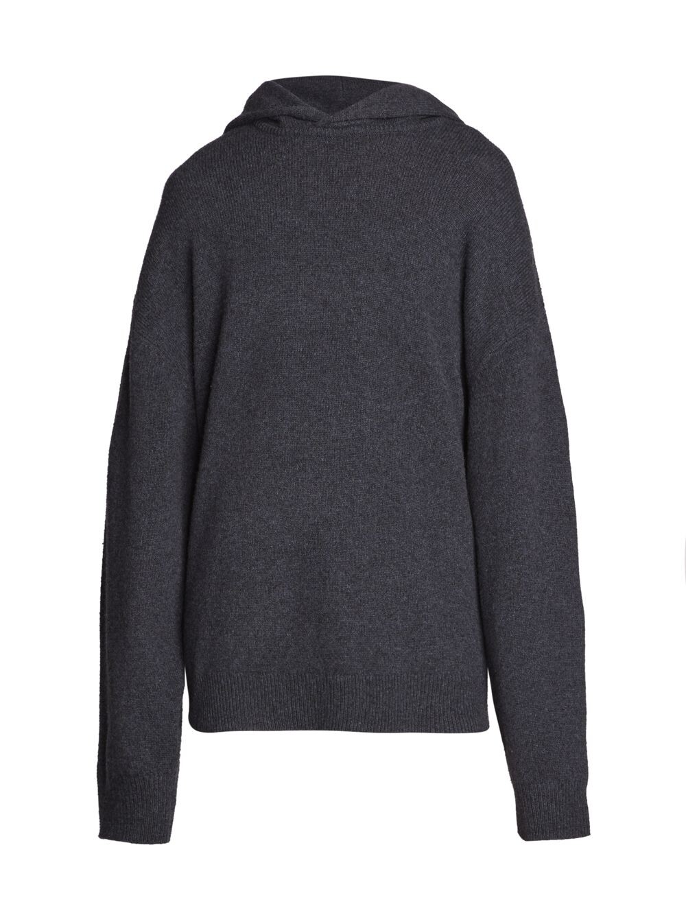 

Удлиненная толстовка с капюшоном Kristen Acne Studios, серый