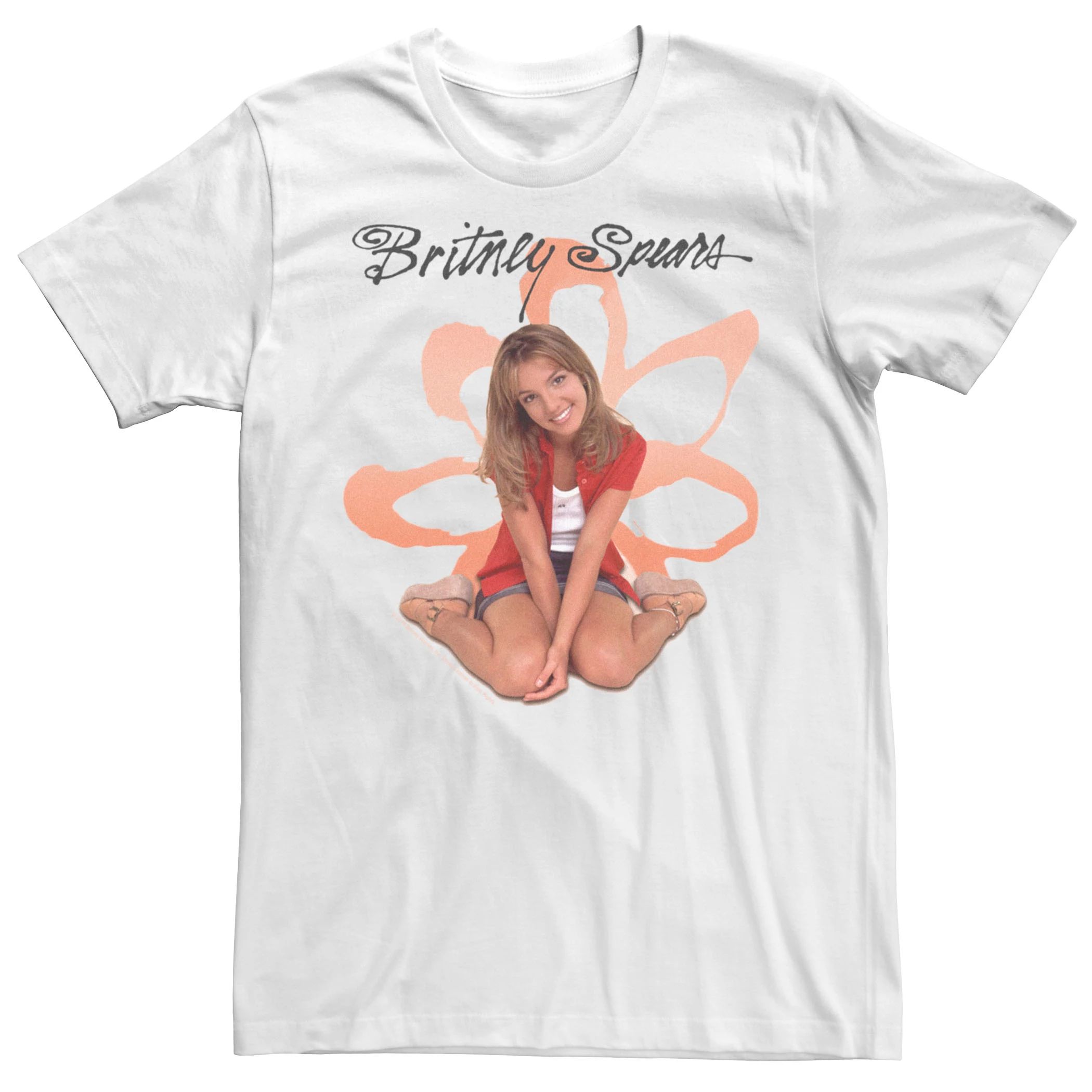 Мужская футболка Britney Spears Baby One More Time Licensed Character britney spears baby one more time 20th anniversary limited picture vinyl
