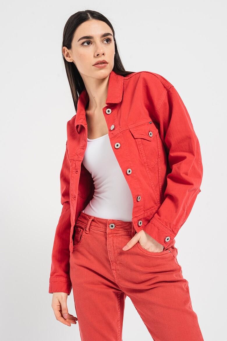 

Джинсовая куртка Foxy Pepe Jeans London, красный