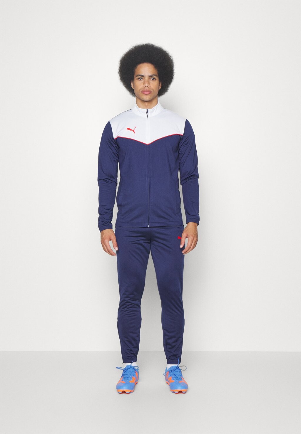 

Спортивный костюм INDIVIDUALRISE TRACKSUIT Puma, белый/темно-синий/красный