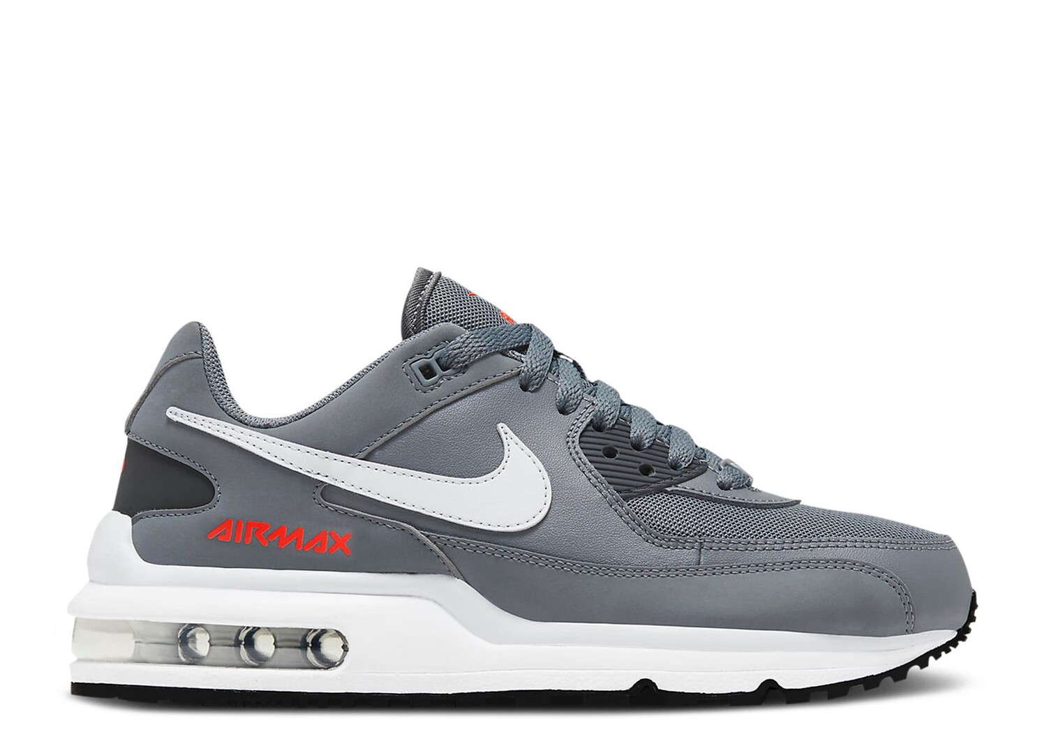 

Кроссовки Nike Air Max Wright Gs 'Cool Grey Bright Crimson', серый