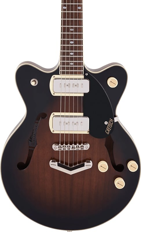 

Электрогитара Gretsch G2655-P90 Streamliner Center Block Jr. Double-Cut P90, Brownstone