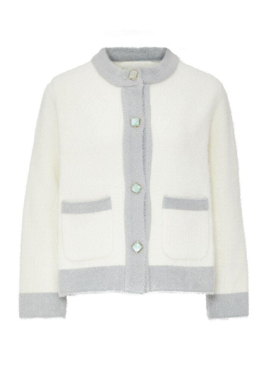 

Вязаный кардиган Zitha, цвет Wool White