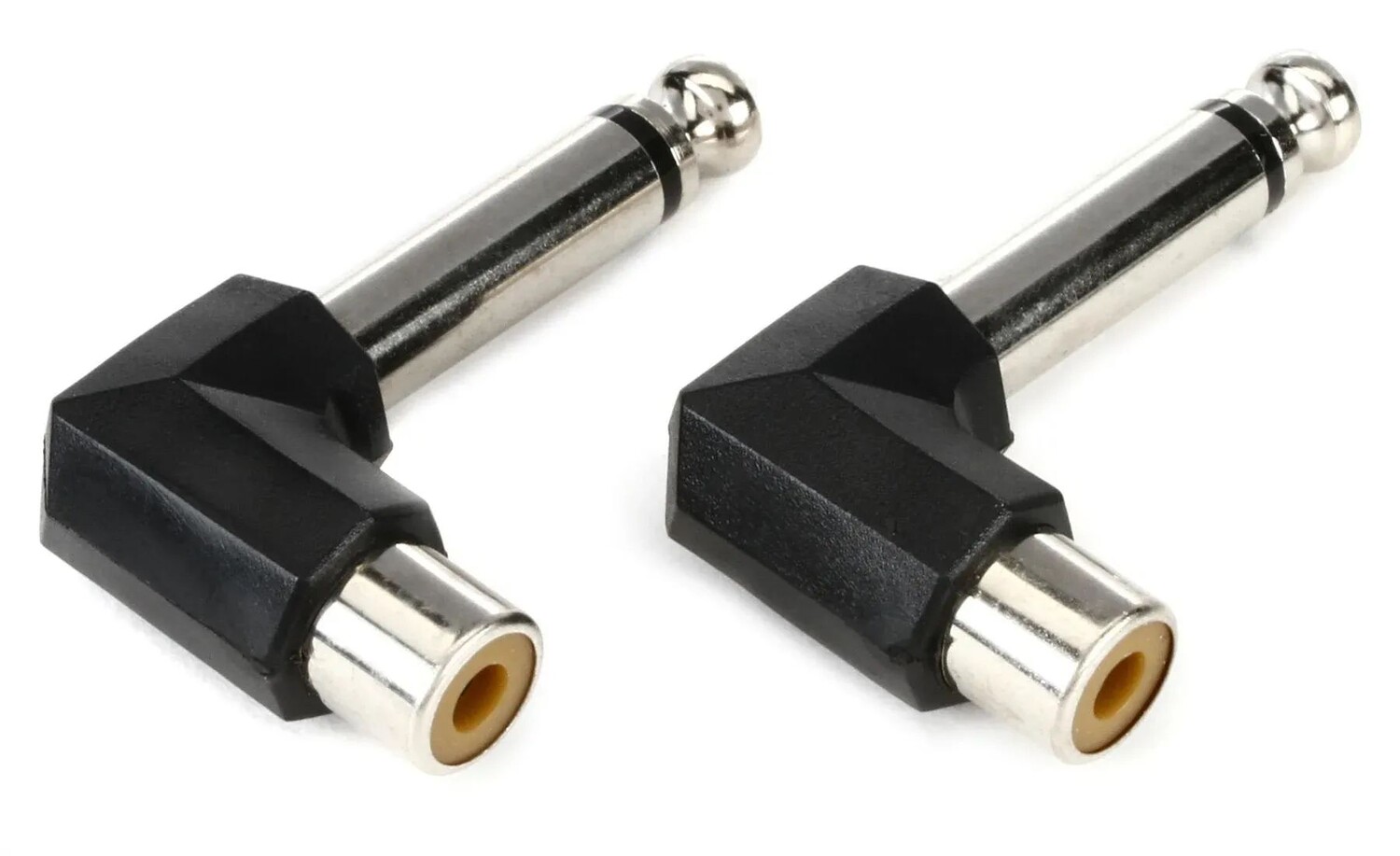 

Hosa GPR-123 Угловые переходники TS с гнездом RCA на штекер 1/4 дюйма (2 шт.)