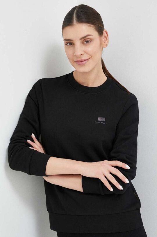 

Толстовка B-Nina из хлопка Napapijri, черный