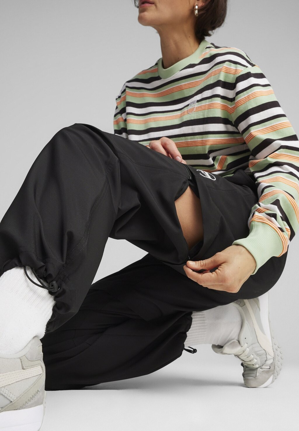 

Брюки для бега DOWNTOWN 180 MIT REISSVERSCHLUSS Puma, цвет black
