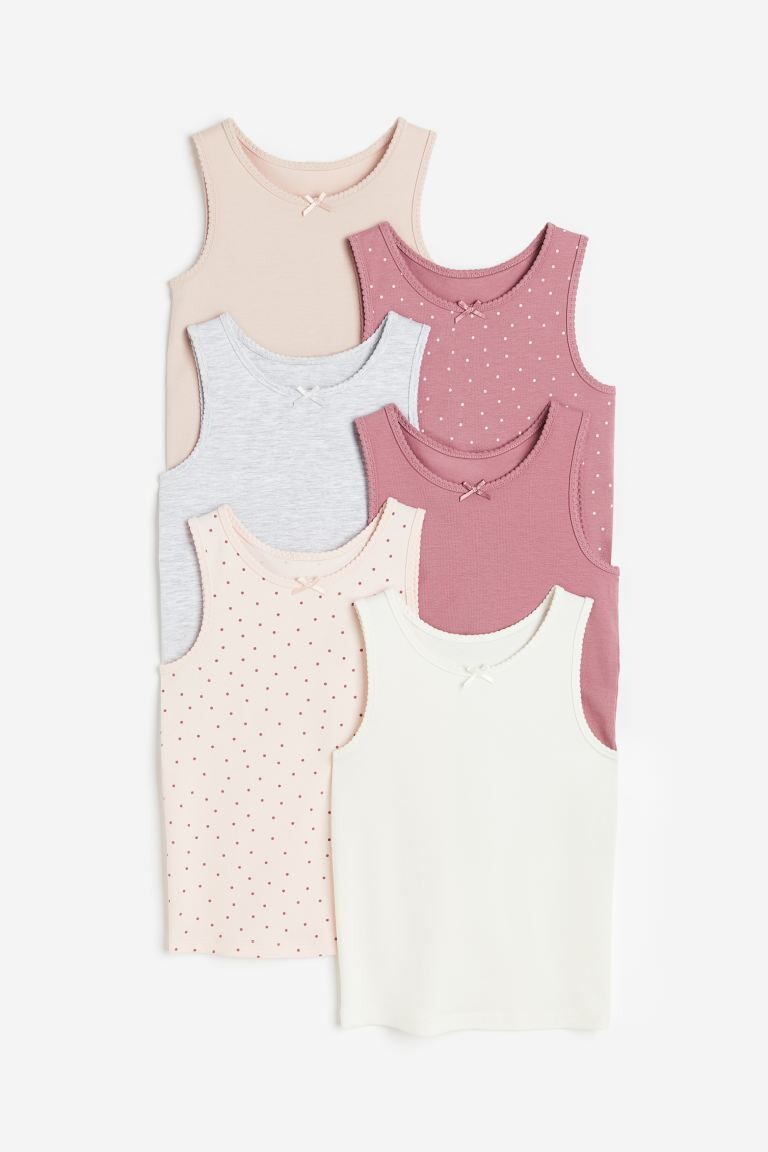 

Топ без рукавов в полоску из 6 предметов H&M