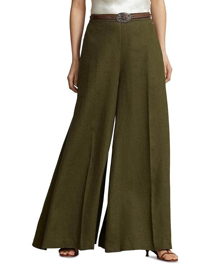 

Широкие льняные брюки Ralph Lauren