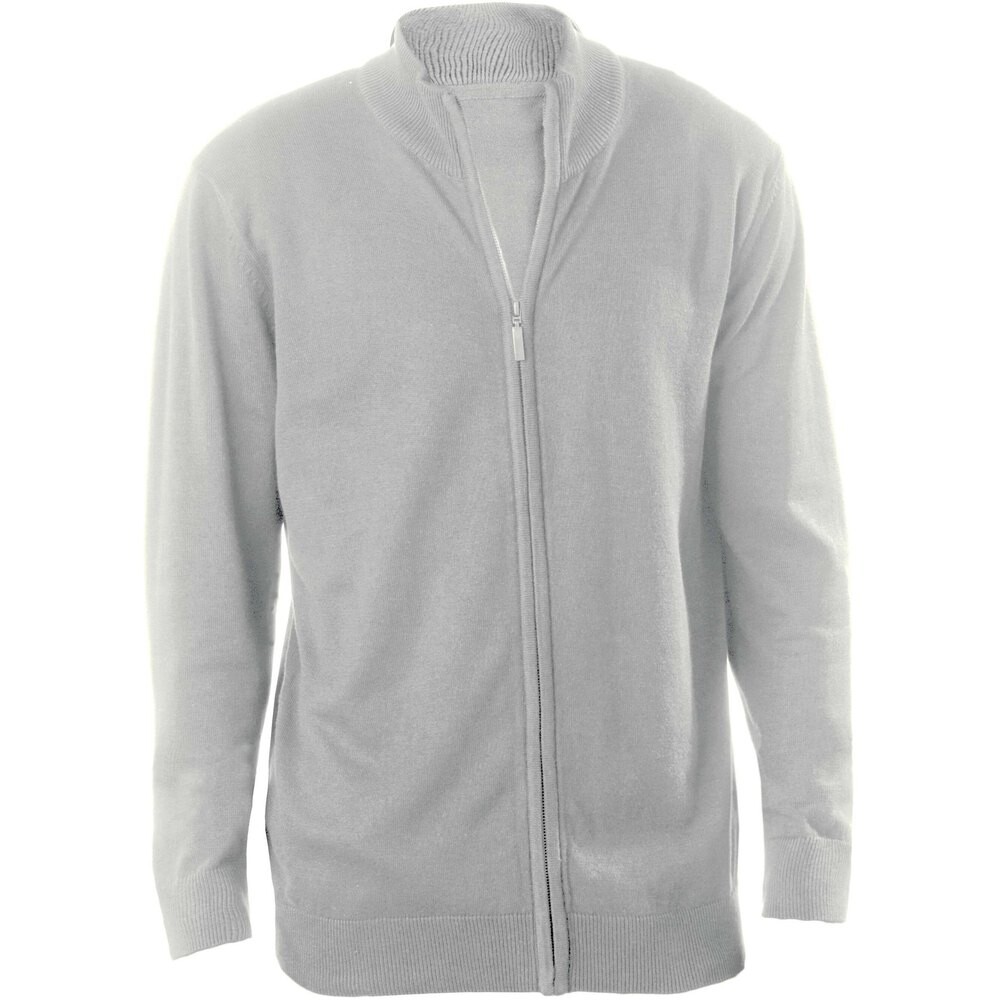 

Кардиган Kariban Zipped Ajustée, серый