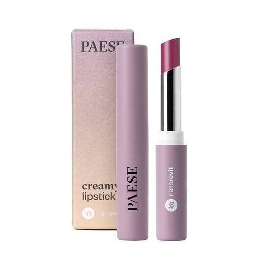 

Сливочная помада, 19 черная смородина, 2,2 г Paese, Nanorevit Creamy Lipstick