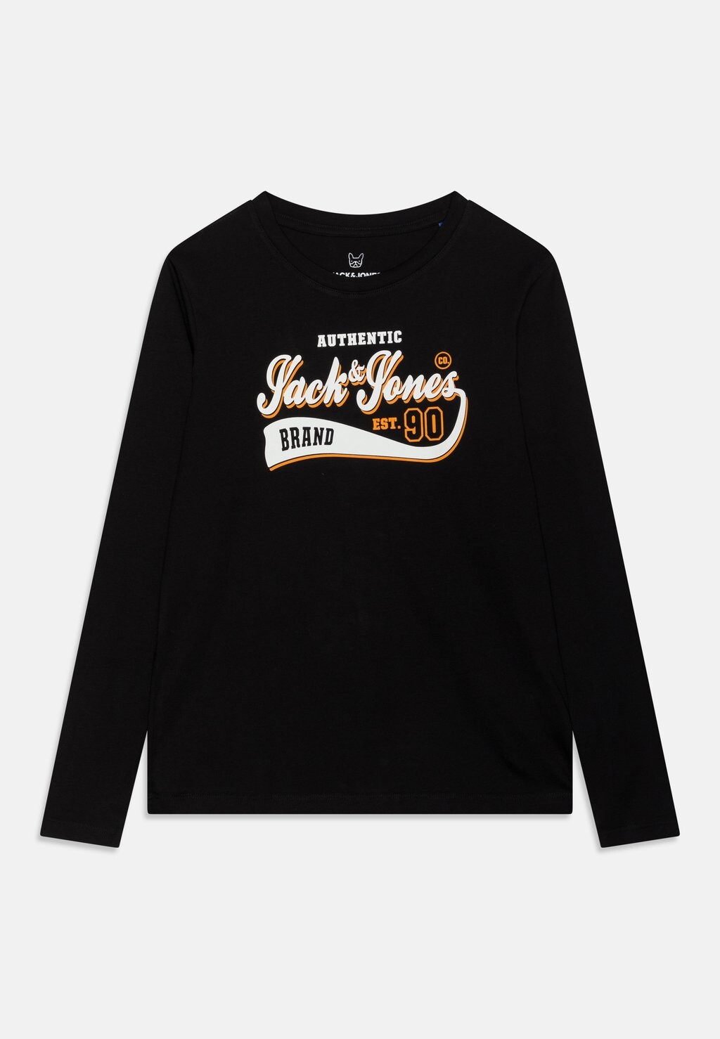 

Топ с длинными рукавами JJELOGO TEE ONECK Jack & Jones Junior, цвет black