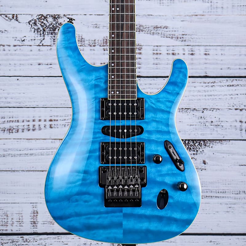 

Электрогитара Ibanez S6570SK Prestige Electric Guitar | Natural Blue