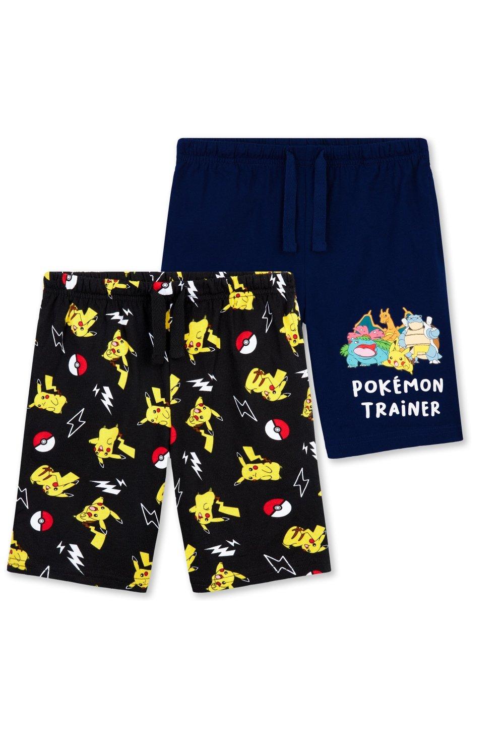 Комплект из 2 шорт Pokemon, мультиколор fashion sports boys sneakers hook