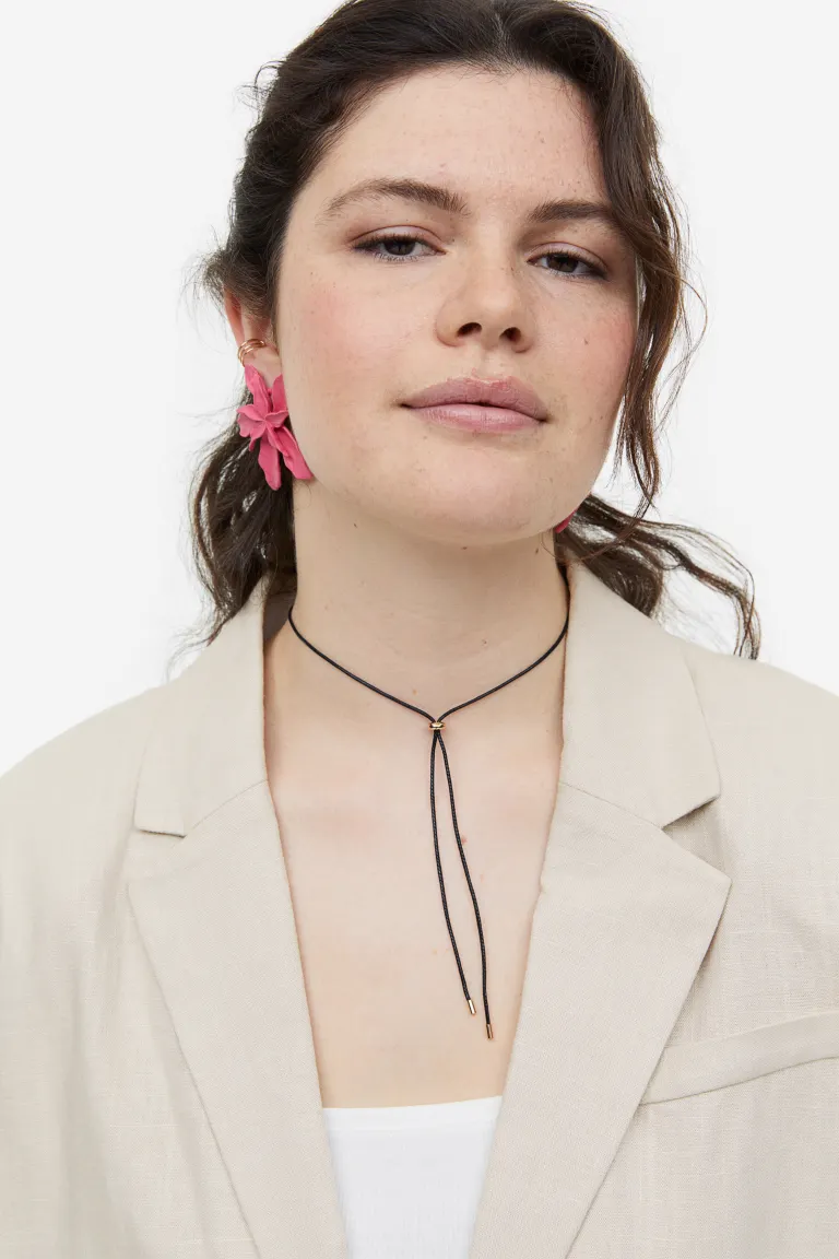 

Укороченная куртка H&M, бежевый