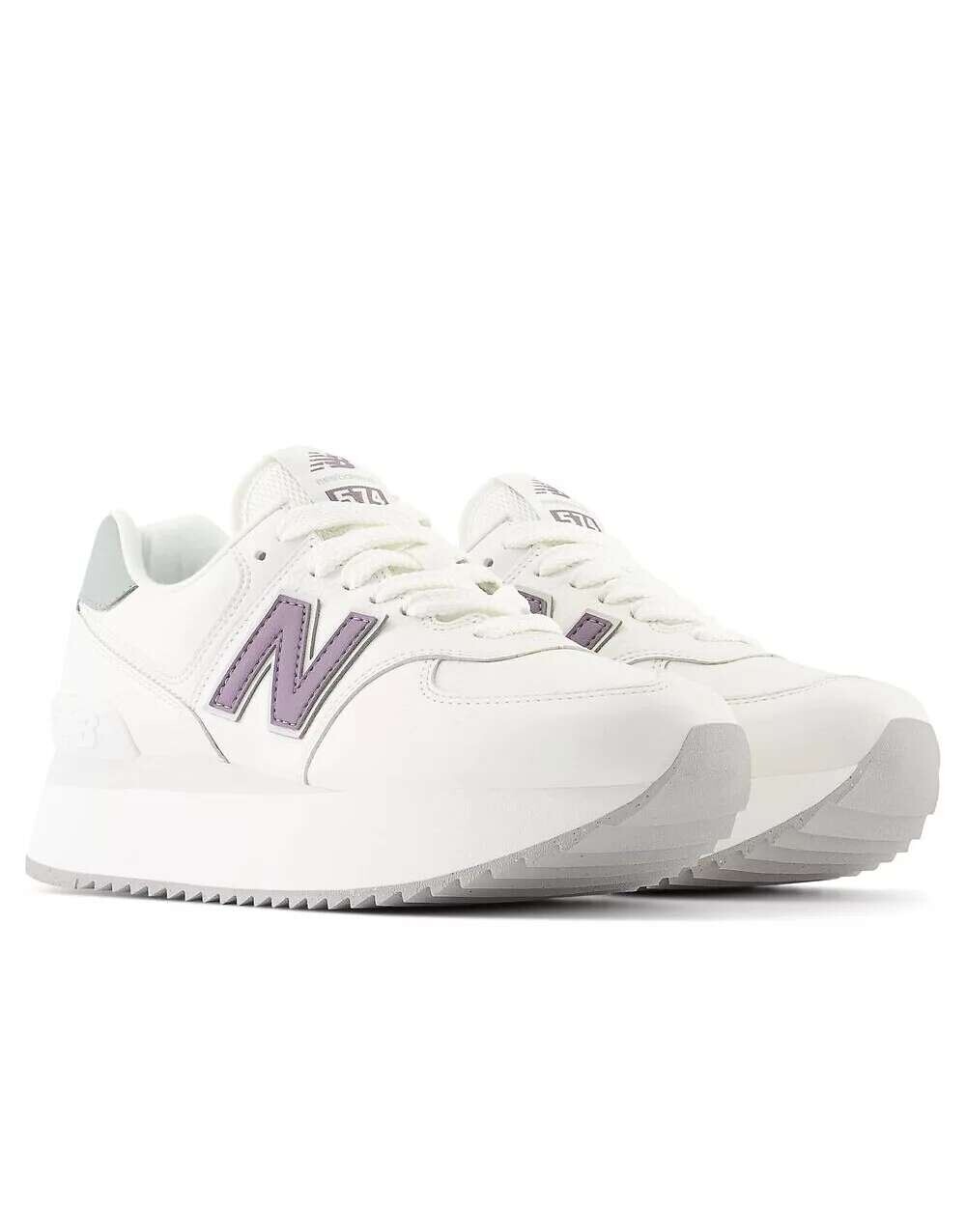

Белые кроссовки New Balance 574+, Белый