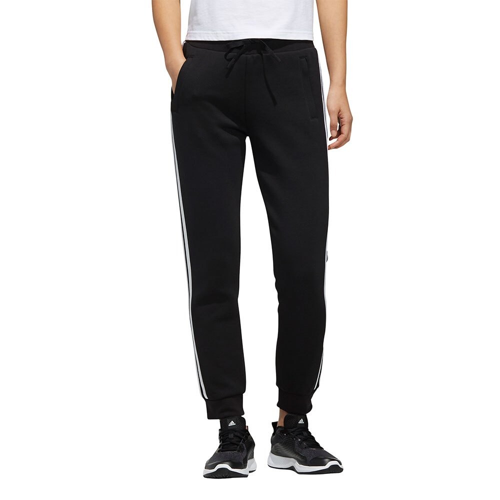 

Брюки adidas Sportswear Must Have Doubleknit 3 Stripes Long, черный