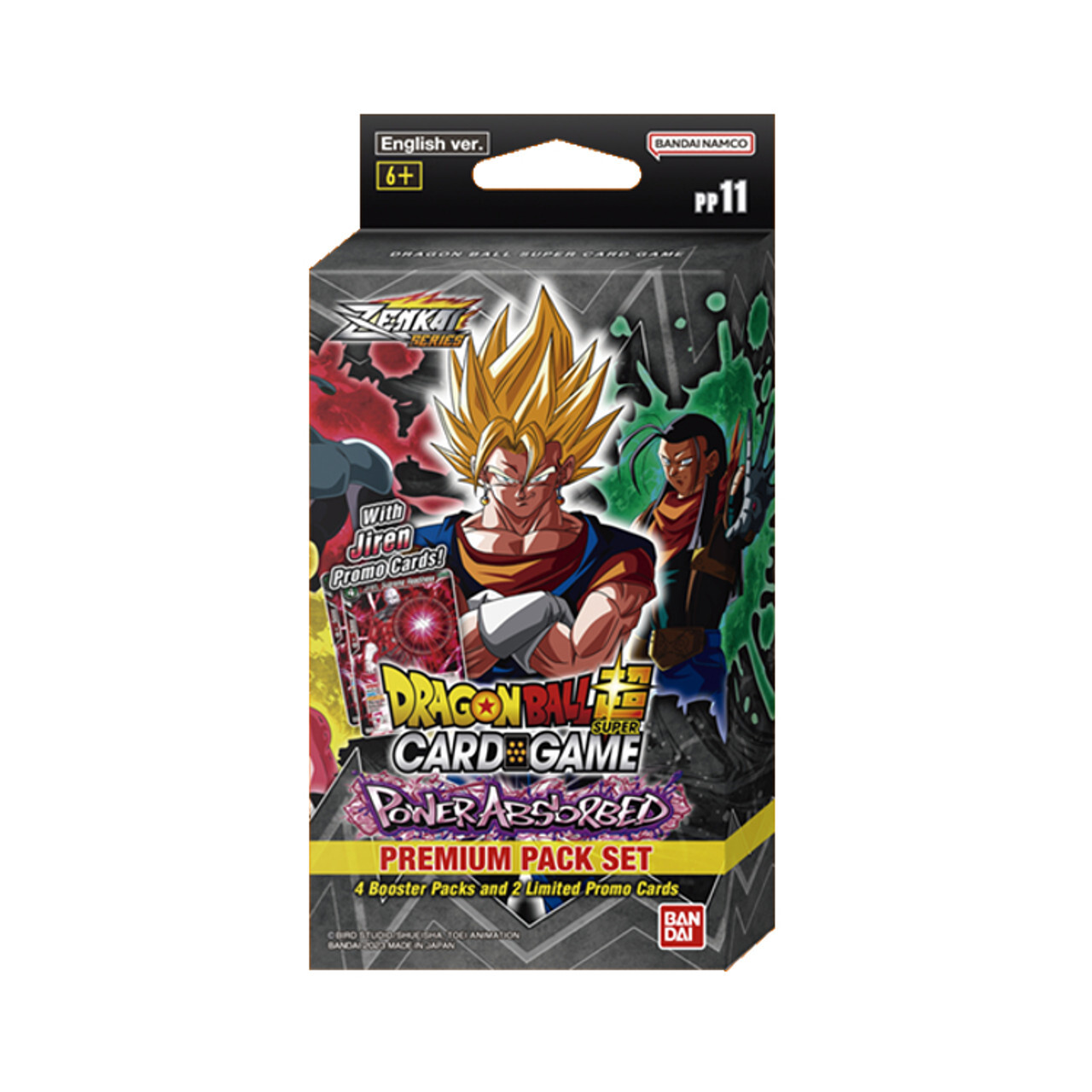 

Карточная игра Dragon Ball Super TCG: Zenkai Series - Power Absorbed - Premium Pack PP11