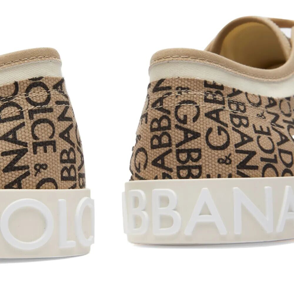 

Dolce & Gabbana Винтажные кроссовки portofino, бежевый, Серый