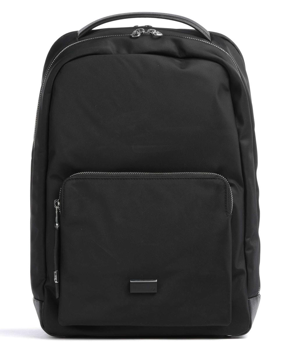 Рюкзак для ноутбука BE HER 15 дюймов из переработанного полиэстера Samsonite, черный рюкзак для ноутбука 15 6 samsonite ke3 09001