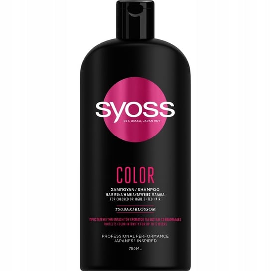 Шампунь Syoss Color для окрашенных и осветленных волос 750мл