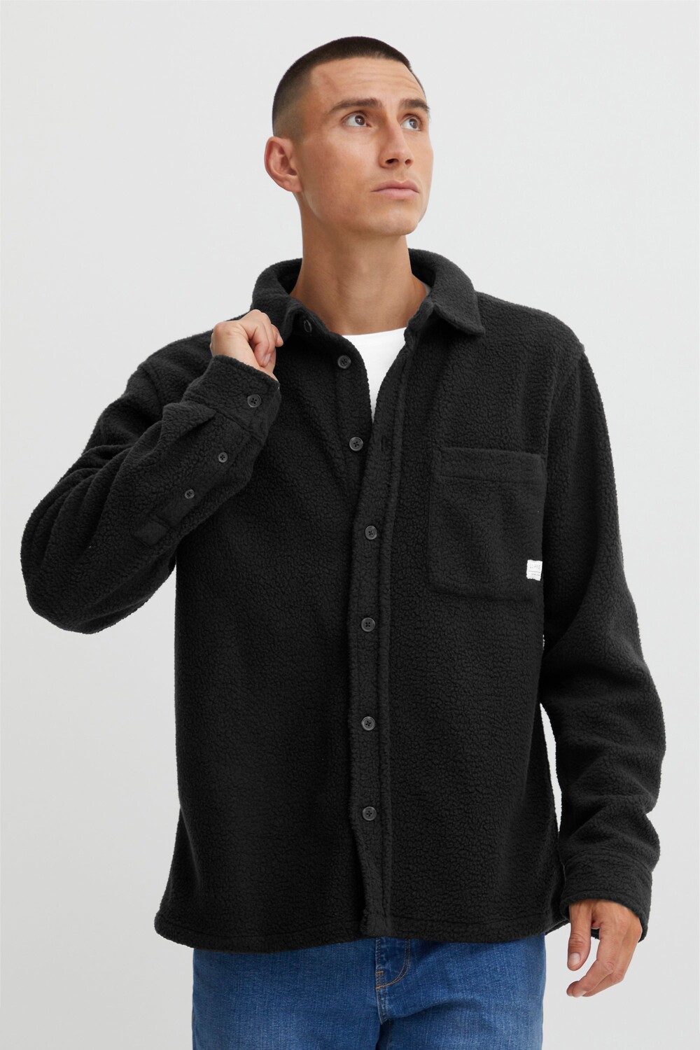 

Куртка 11 Project Hemdjacke PRDev Overshirt 21300971 ME, черный