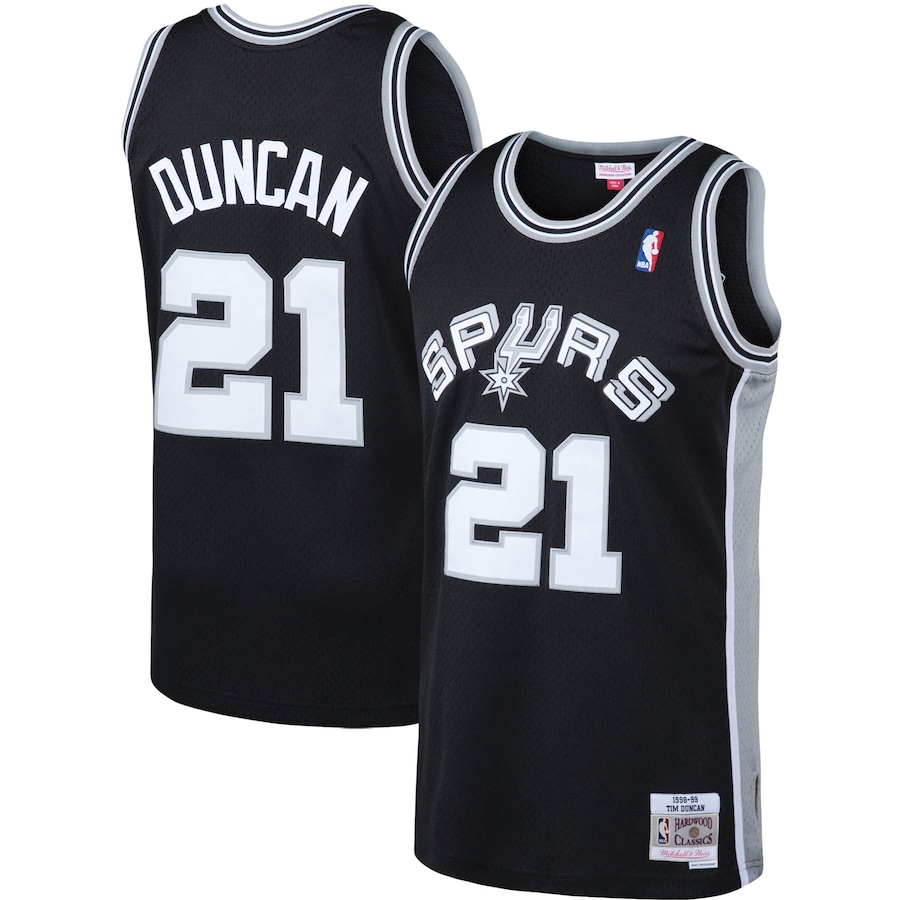 

Джерси Mitchell & Ness San Antonio Spurs, черный