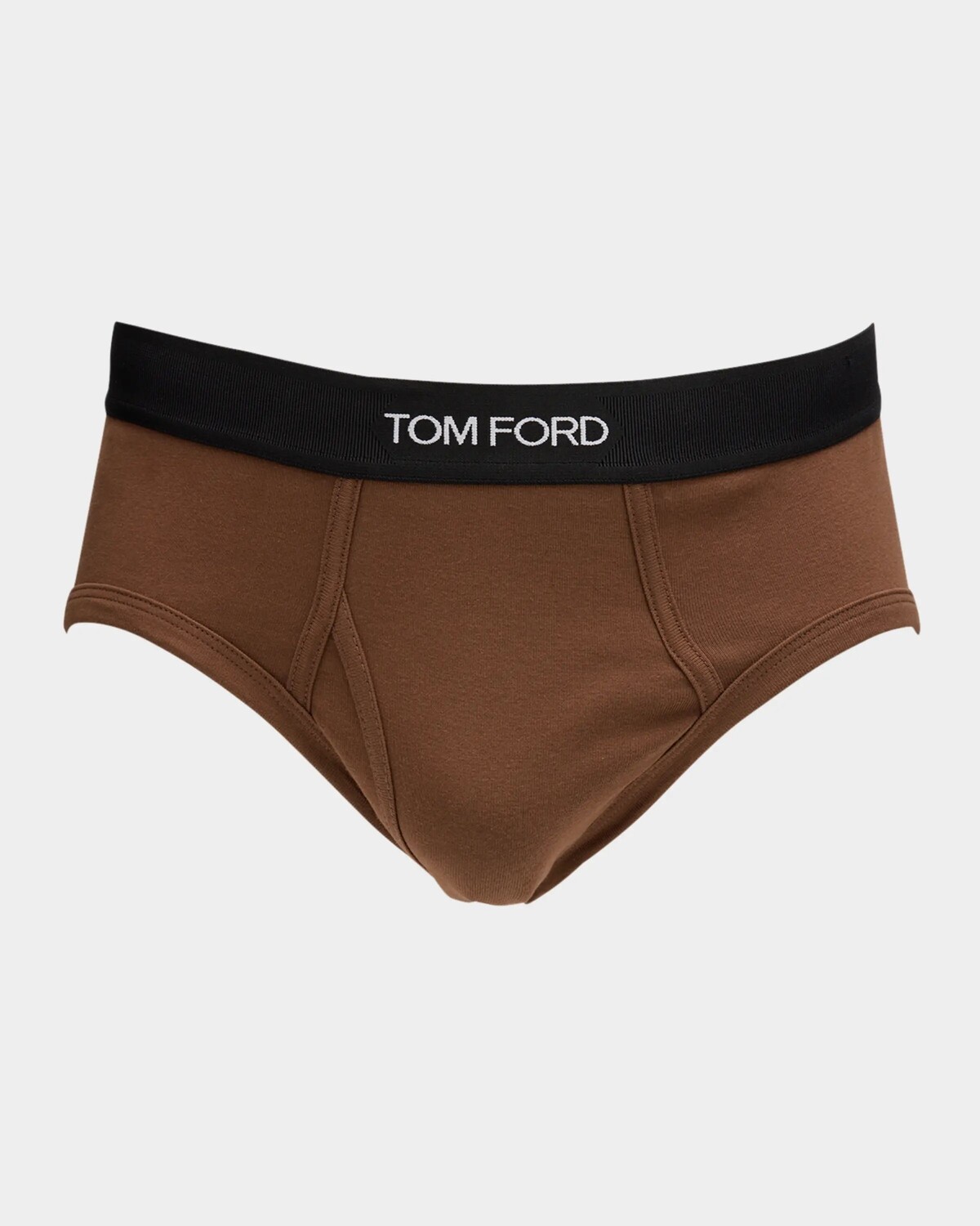 

Мужские хлопковые трусы с жаккардовым логотипом Tom Ford, цвет Nude