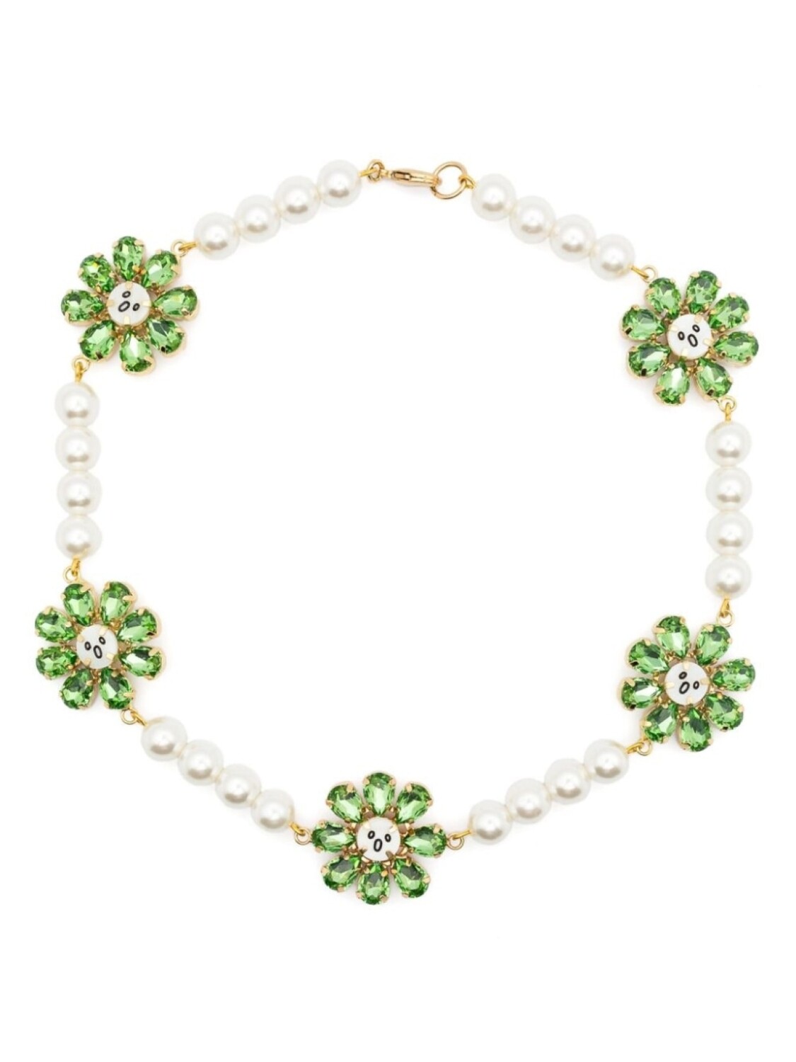 

Колье Crazy Daizy Pearl Charles Jeffrey Loverboy, нейтральный цвет