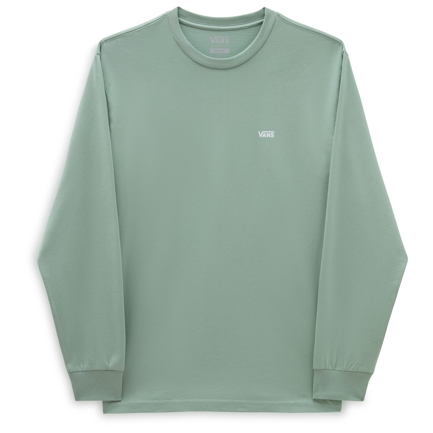 

Лонгслив Vans Left Chest Hit L/S, цвет Iceberg Green/White