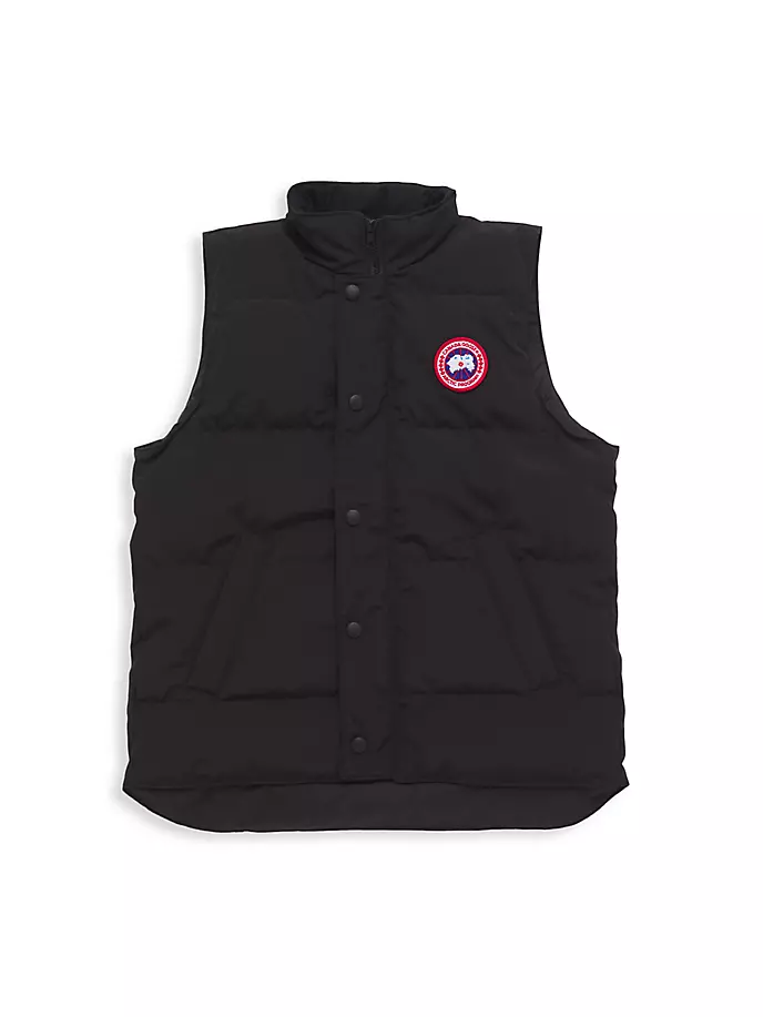 

Жилет Vanier для маленьких мальчиков и мальчиков Canada Goose, черный